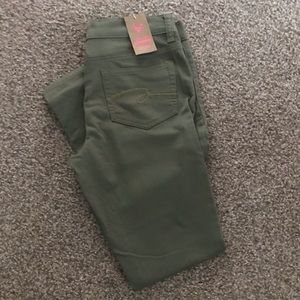 Justice Jegging NWT 12 1/2 Green
